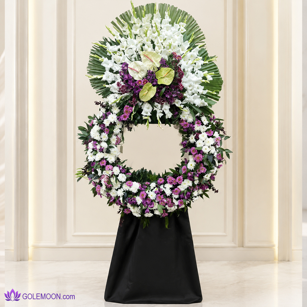خرید تاج گل پنه لوپه خرید تاج گل پنه لوپه