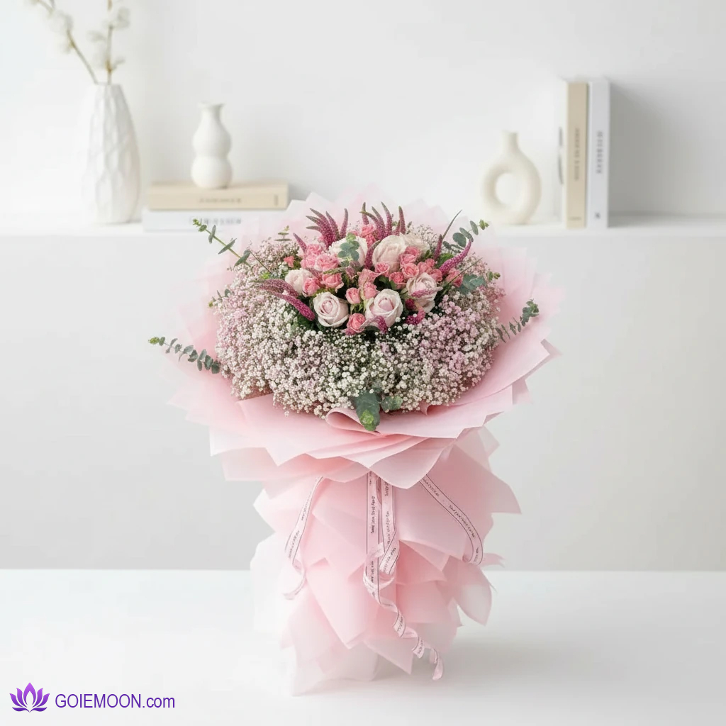 خرید دسته گل پامینا خرید دسته گل پامینا