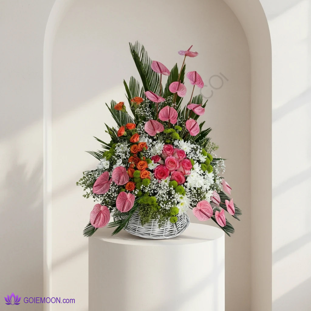 خرید سبد گل یاغمور خرید سبد گل یاغمور