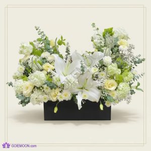 خرید باکس گل ترحیم ساشا