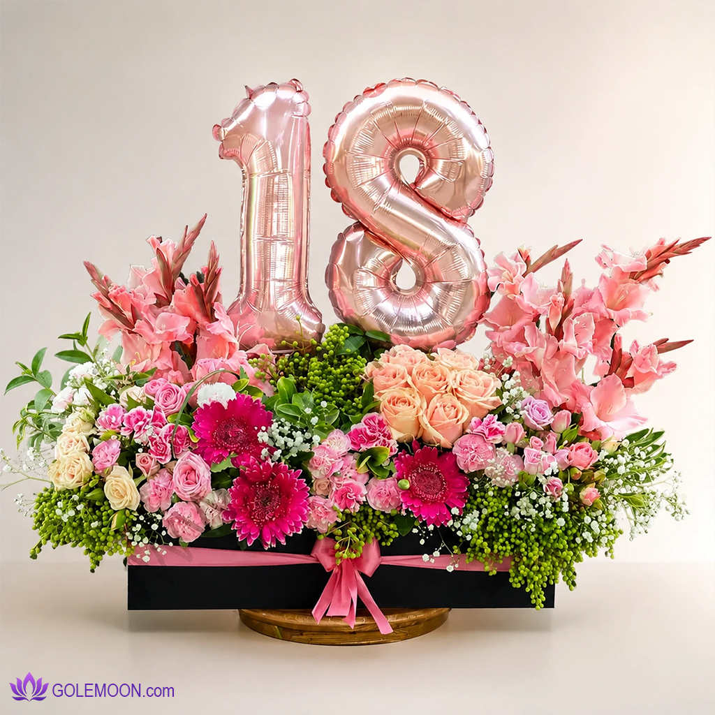 خرید باکس گل رازیل خرید باکس گل رازیل