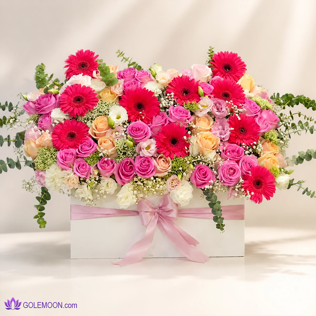 خرید باکس گل سایمن خرید باکس گل سایمن