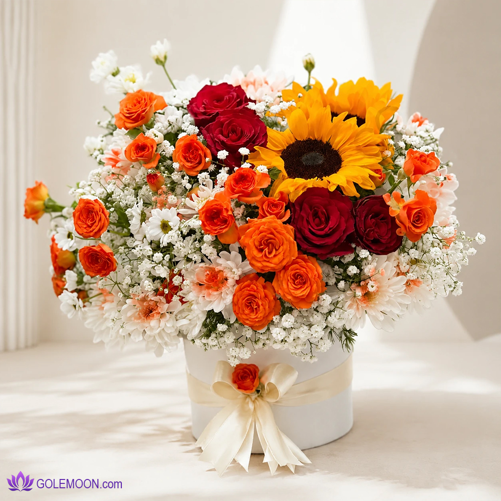 خرید باکس گل قصیده خرید باکس گل قصیده