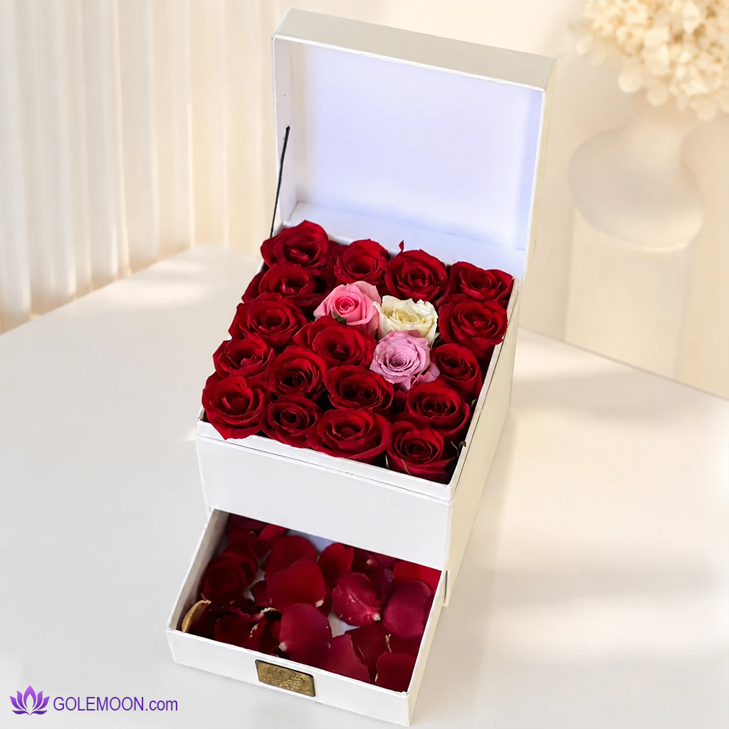 خرید باکس گل قنیما خرید باکس گل قنیما