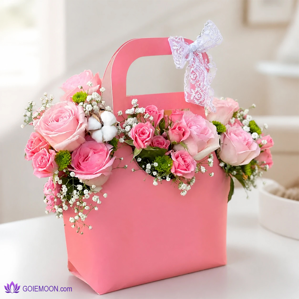خرید باکس گل چیاوان خرید باکس گل چیاوان