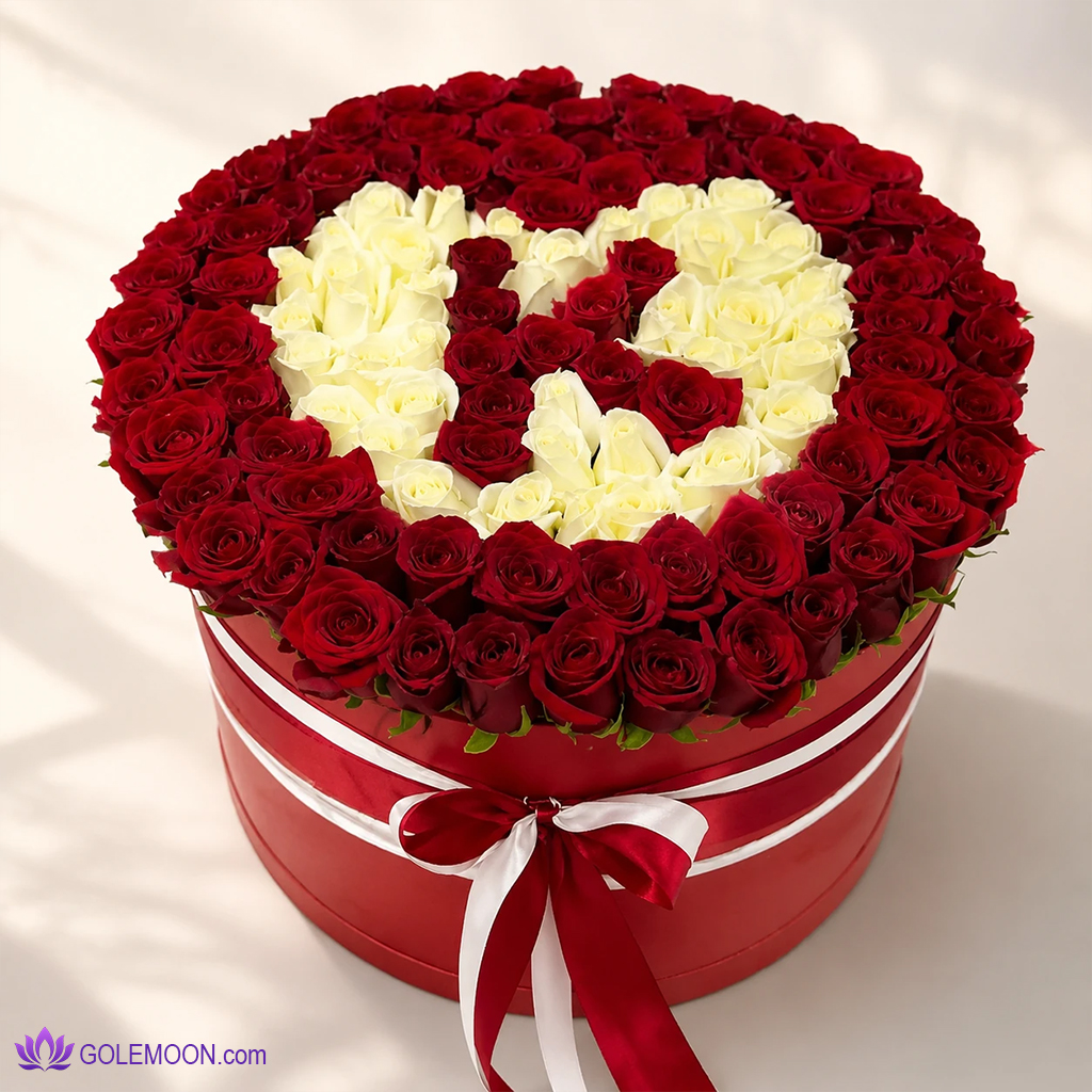 خرید باکس گل حرف K خرید باکس گل حرف K