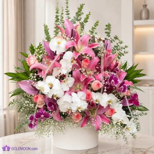 خرید باکس گل راز
