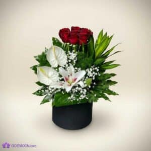 خرید باکس گل روسانا