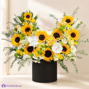خرید باکس گل مینا