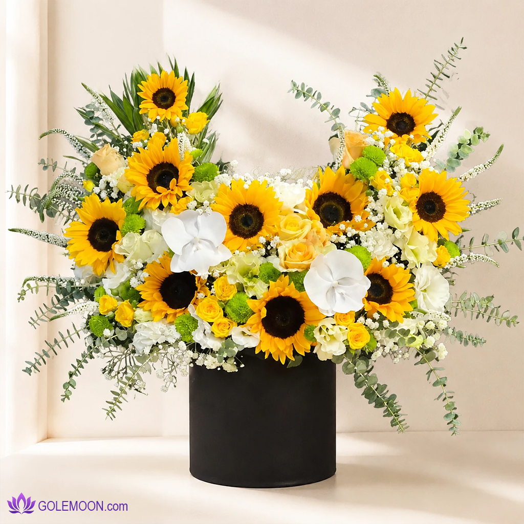خرید باکس گل مینا خرید باکس گل مینا