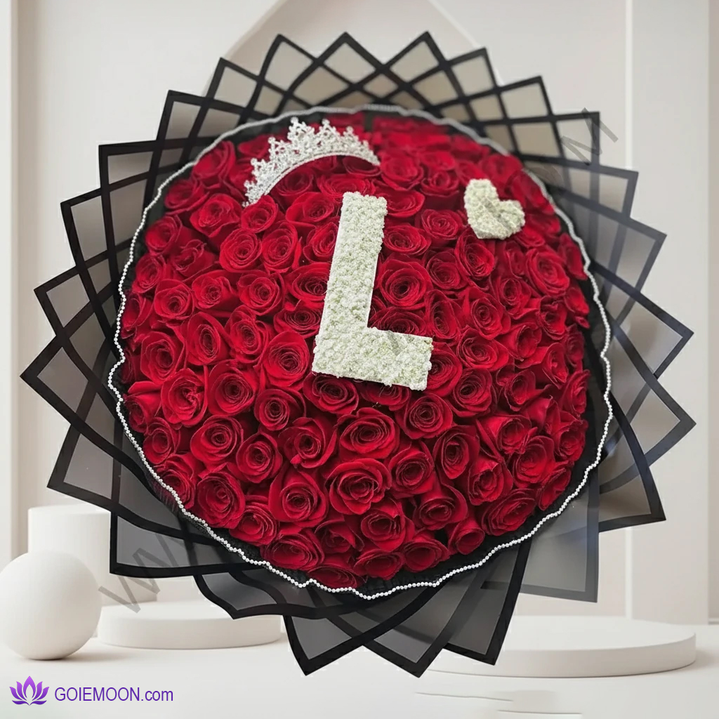 خرید دسته گل با حرف L خرید دسته گل با حرف L