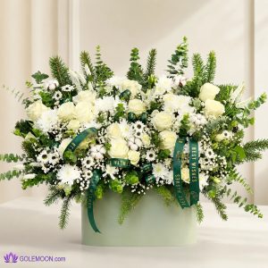 خرید باکس گل برزآفرید
