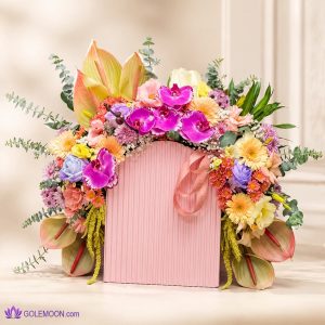 خرید باکس گل بفران