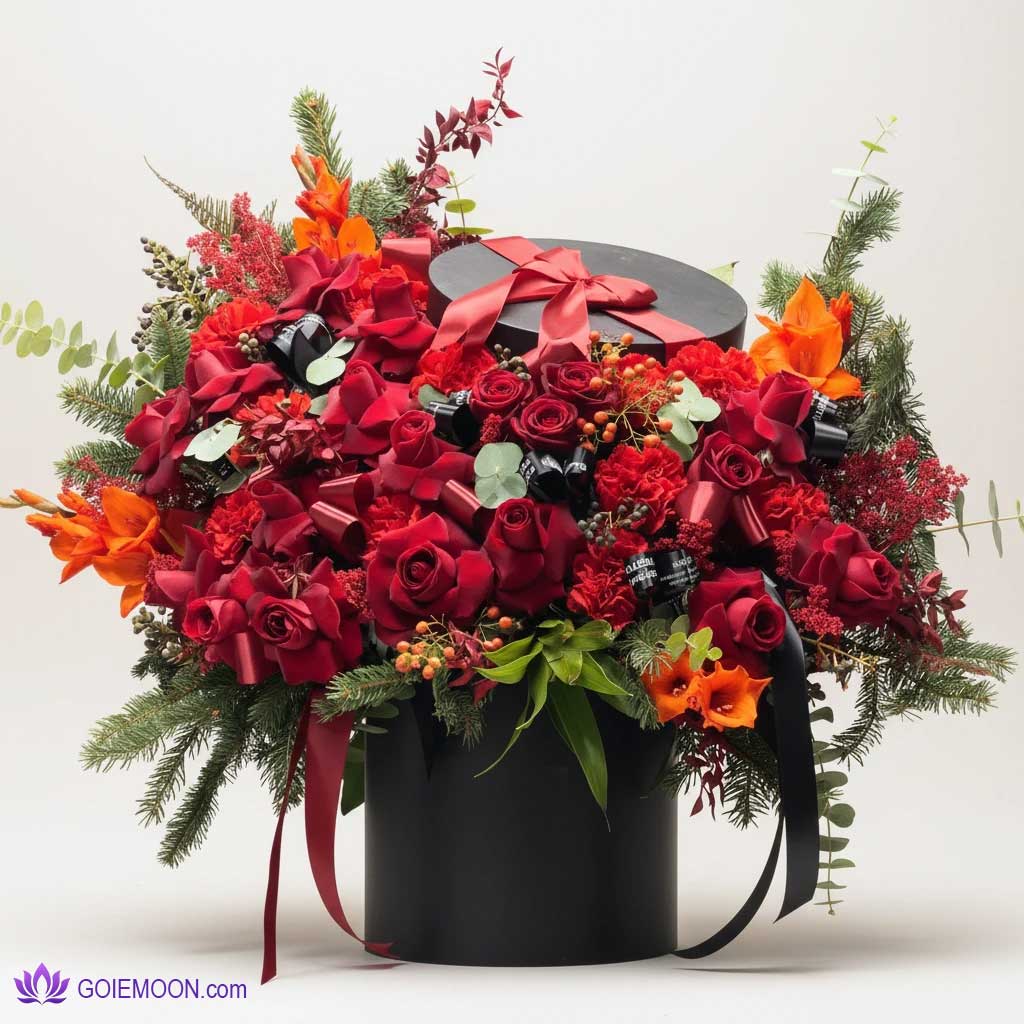 خرید باکس گل به آذین خرید باکس گل به آذین