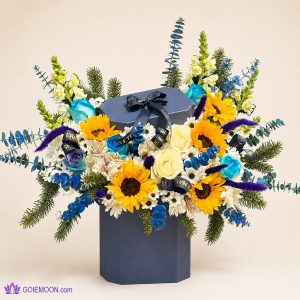 خرید باکس گل بویه