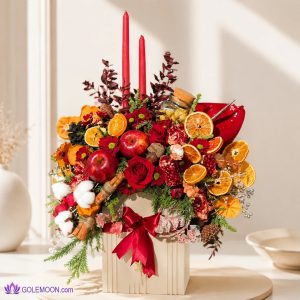 خرید باکس گل و میوه بمانی