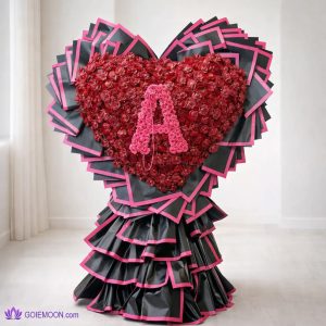 خرید دسته گل حرف A 4