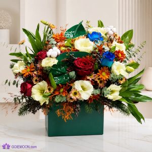 خرید باکس گل الیاک
