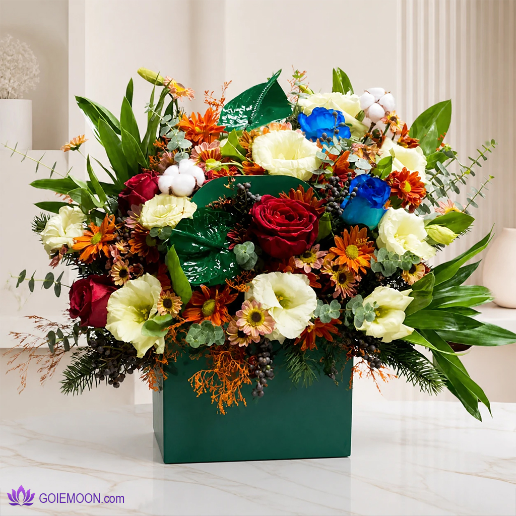 خرید باکس گل الیاک خرید باکس گل الیاک