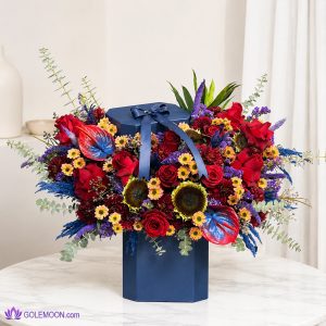 خرید باکس گل ایلاف