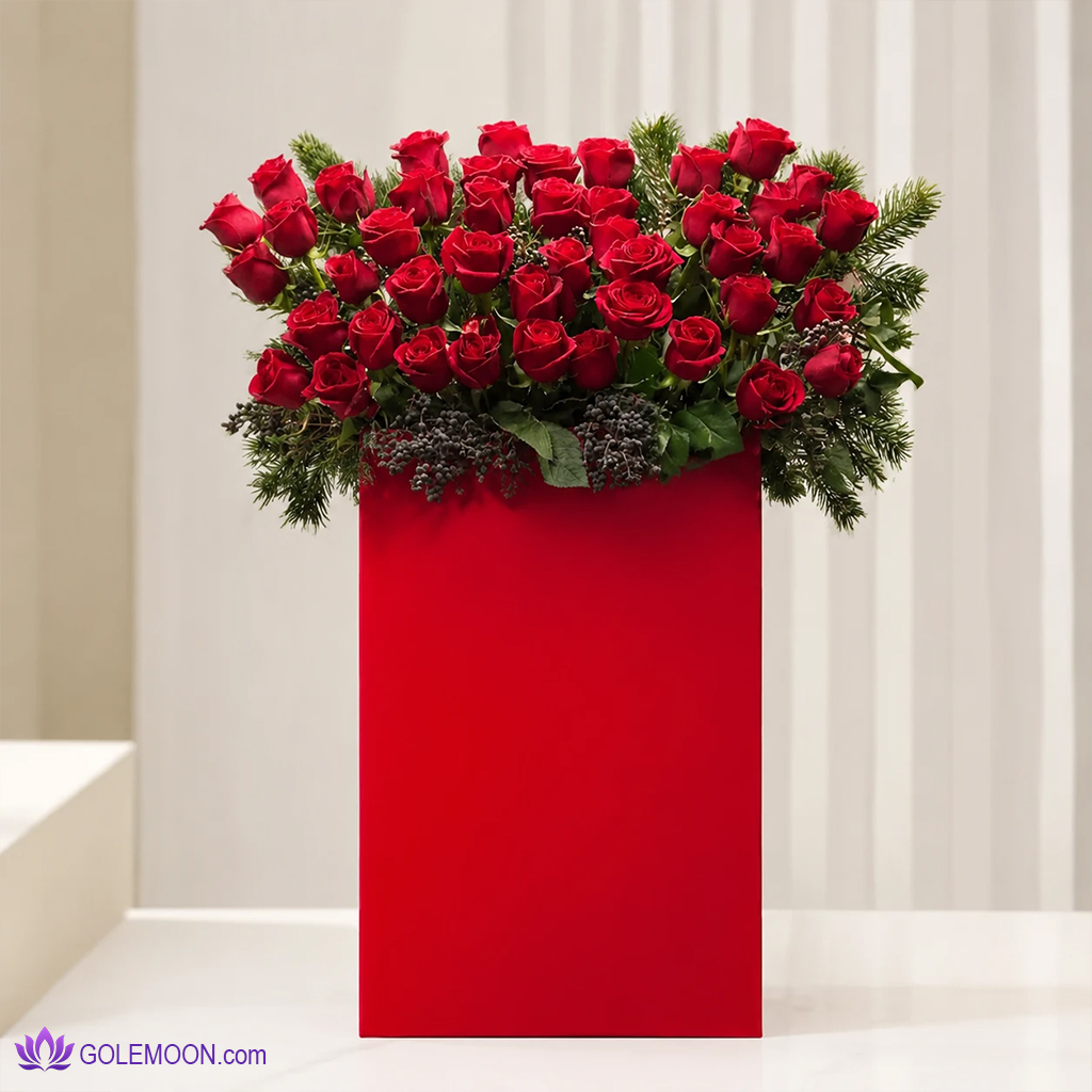 خرید باکس گل مهدیار خرید باکس گل مهدیار