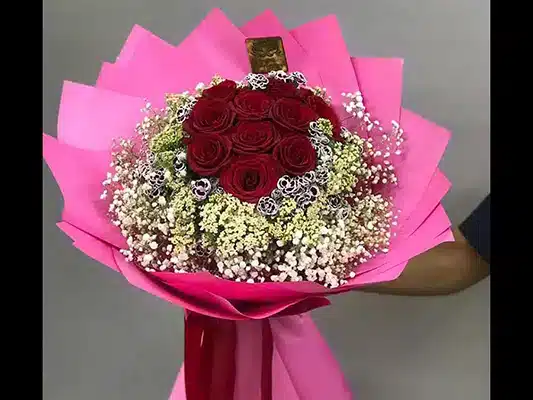 دسته گل خواستگاری لاکچری
