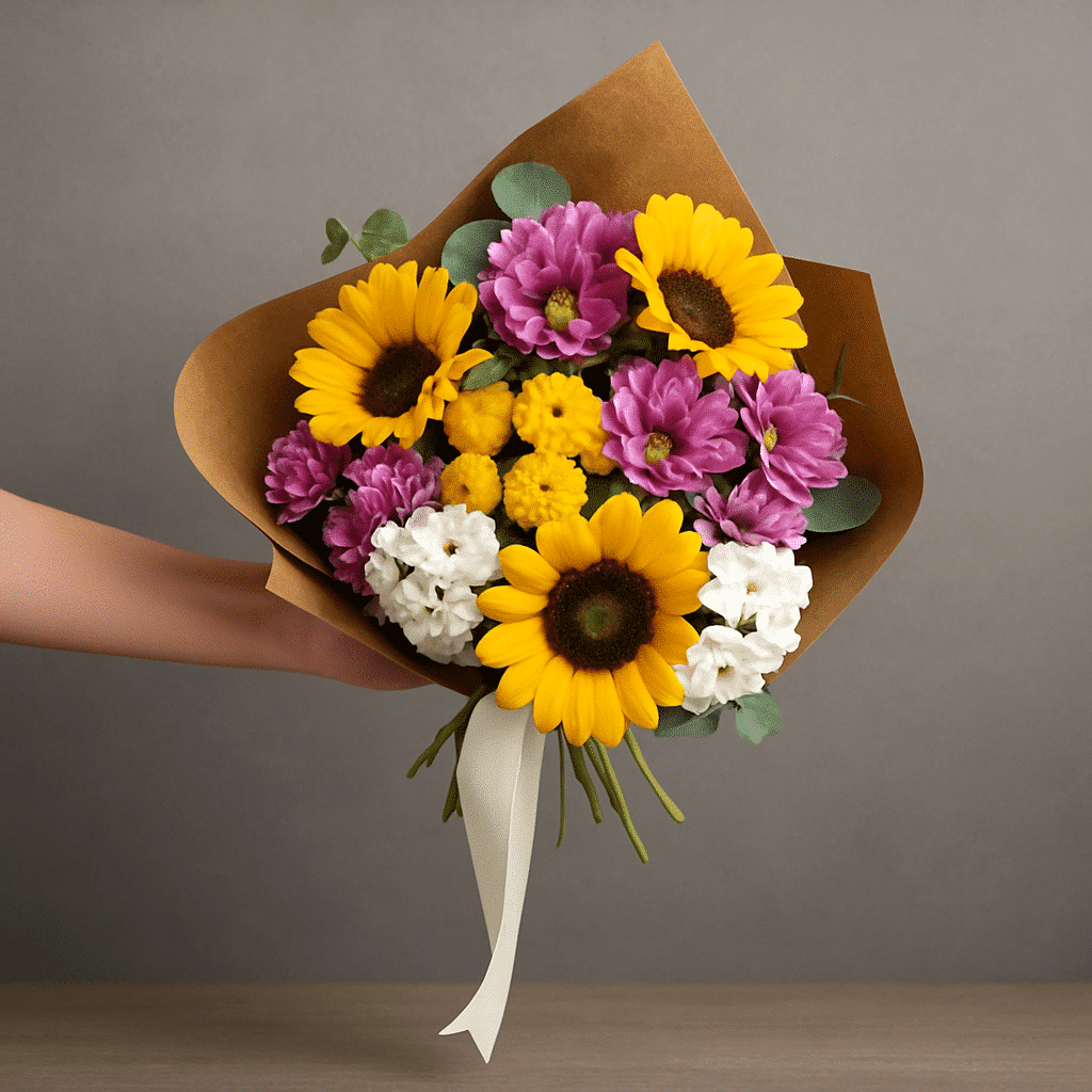 دسته گل کرافت کد35 دسته گل کرافت کد35