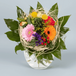 دسته گل کلاسیک باغی کد12